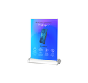 Mini Roll-up A3 publicitaire Hydrogel - Bleu - 420 x 297 mm
