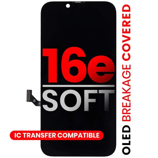 Bloc écran OLED pour iPhone 16e - XO7 - Soft