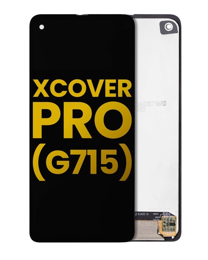 Bloc écran LCD sans châssis pour SAMSUNG Xcover Pro - G715 - Reconditionné - Noir