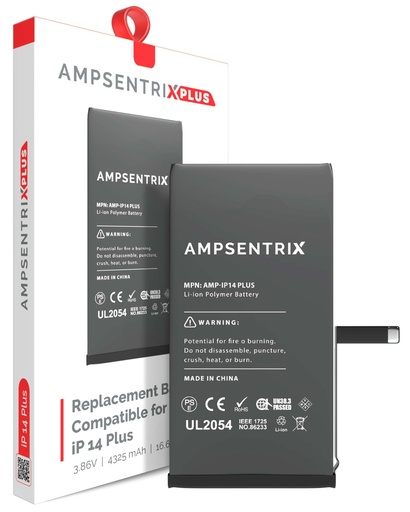 Batterie pour iPhone 14 Plus - AmpSentrix Plus