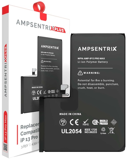 Batterie pour iPhone 13 Pro Max - AmpSentrix Plus