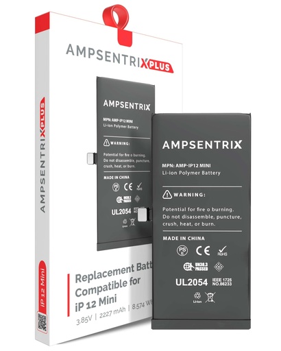 Batterie pour iPhone 12 Mini - AmpSentrix Plus