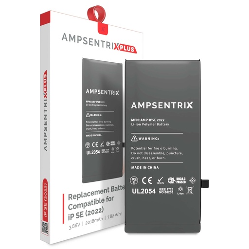 Batterie pour iPhone SE 2022 - AmpSentrix Plus