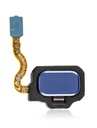 Lecteur d'empreintes digitales avec nappe pour SAMSUNG S8 - S8 Plus - Bleu