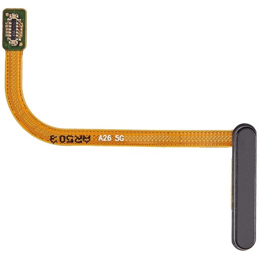 Lecteur d'empreintes digitales avec nappe pour SAMSUNG A26 5G - A266 - Premium - Noir