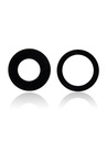 Lot de 10 lentilles caméra arrière - verre seul - avec adhésif pour iPhone 12 - 12 Mini