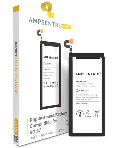 Batterie pour SAMSUNG S7 - G930F - AmpSentrix Pro