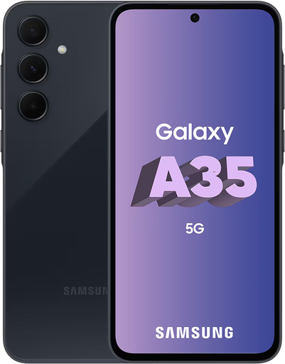 Téléphone SAMSUNG A35 5G -128GB version US - Noir - Grade A+