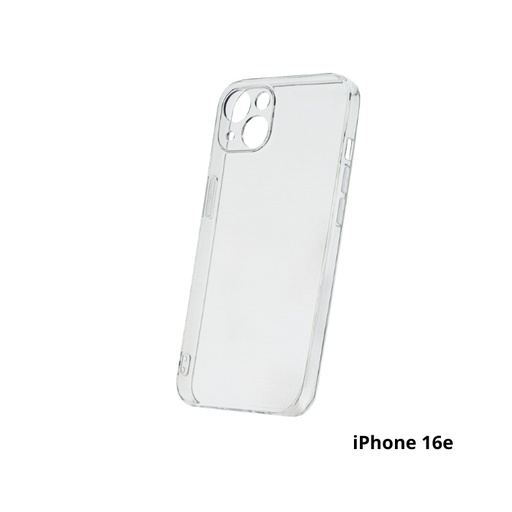 Coque Slim transparente 2mm pour iPhone 16e - 6,1"