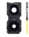 Lentille caméra arrière avec support - cadre pour XIAOMI Redmi Note 13 Pro Plus 5G - Noir