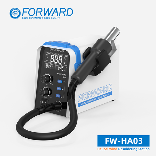 Station de dessoudage à air chaud hélicoïdal 220V - FORWARD FW-HA03