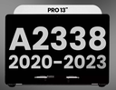 Bloc écran COMPLET pour MacBook Air 13" M1-M2 - A2338 - fin 2020 fin 2023 - Pulled Grade A - Argent