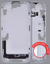 Châssis intermédiaire avec boutons Power et Volumes pour iPhone 15 Plus - Version internationale - Pull A - Bleu