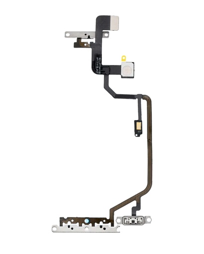 Nappe Power et Volume - avec micro et Flash - pour iPhone XR