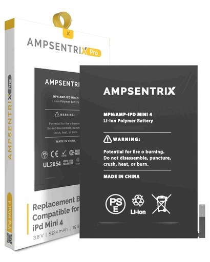 Batterie pour iPad Mini 4 - AmpSentrix Pro