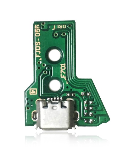 [109082006003] PCB USB pour manette PS4 - V1 (JDS-050/055) - Nappe 12pin fournie