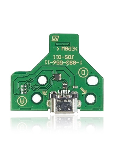 [109082006004] PCB USB compatible manette PS4 - V2 - JDS-011 - Nappe 12pin fournie