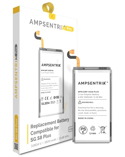 [107082011617] Batterie compatible SAMSUNG S8 Plus - AmpSentrix Pro