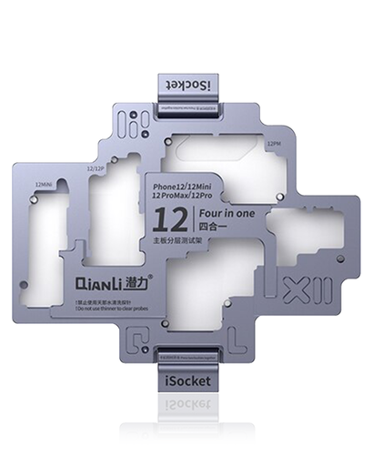 [107085005748] 4 en 1 Plateforme ISOCKET QIANLI iPhone 12 - 12 Pro - 12 Pro max - 12 Mini