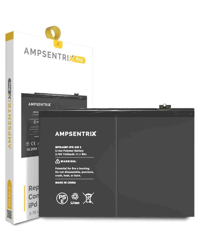 [107082005919] Batterie iPad Air 2 - AmpSentrix Pro