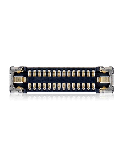 [107082045653] Connecteur FPC pour capteur de luminosité - Micro et récepteur inducteur Environnement compatible iPhone X - J4600 - 28 Broches