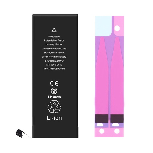 Batterie iPhone 5 - 1540 mAh adhésif inclus