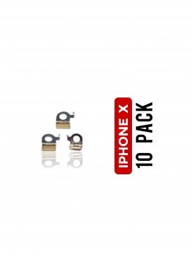 Lot de 10 Support métal pour écouteur interne pour iPhone X - 