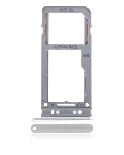 Tiroir SIM pour SAMSUNG S8 - S8 Plus - Argent