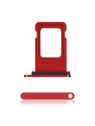 [107082069137] Tiroir SIM Pour iPhone 11 - Rouge