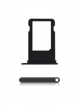 Tiroir SIM pour iPhone 7 - Noir Mat