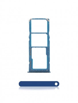 Tiroir SIM pour SAMSUNG A20 - A205-2019-A30 - A305-2019-A50 - A505-2019 - Bleu