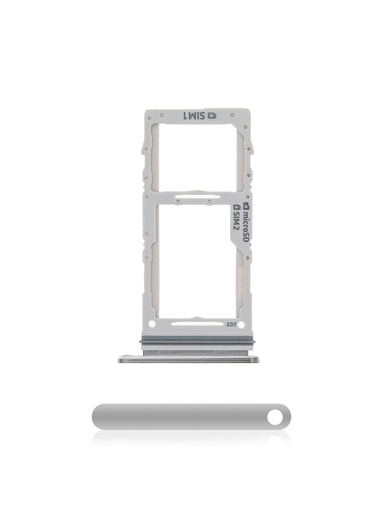 Tiroir Double SIM pour SAMSUNG Note 10 Plus - N975 - Argent