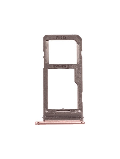 Tiroir Double SIM pour SAMSUNG S8 - S8 Plus - Or Rose