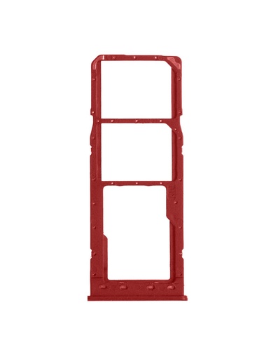 Tiroir Double SIM pour SAMSUNG A10 - A105F - Rouge