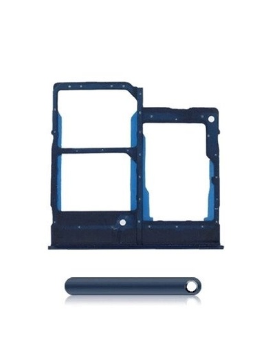 Tiroir SIM compatible SAMSUNG A20e - A202F - Bleu