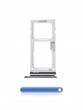 Tiroir SIM pour SAMSUNG S9 - S9 Plus - Bleu