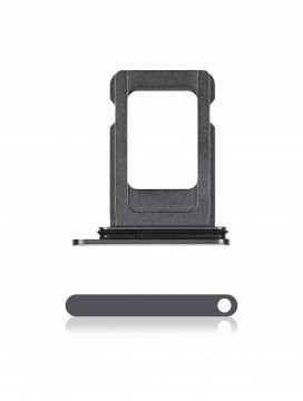 Tiroir SIM pour iPhone 11 Pro - 11 Pro Max - Gris sidéral