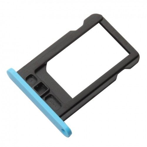 Tiroir SIM pour iPhone 5C - Bleu