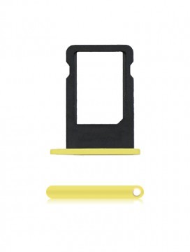 Tiroir SIM pour iPhone 5C - Jaune