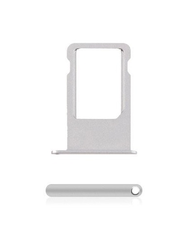 [107082000540] Tiroir SIM compatible iPhone 5S - SE - 2106 - Gris sidéral