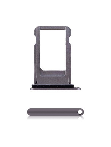 [107082002168] Tiroir SIM compatible iPhone X - Argent