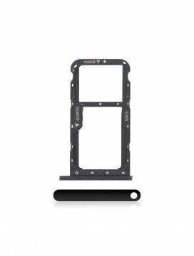 Tiroir SIM pour HUAWEI P20 Lite - Noir