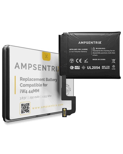 [107082007089] Batterie compatible APPLE Watch Serie 4 - 44mm - AmpSentrix Pro