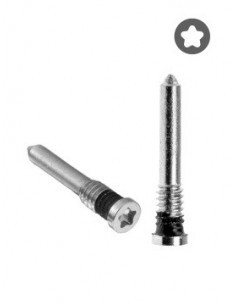 Lot de 100 Vis du bas Pentalobe pour pour iPhone X à iPhone 14 Pro Max - Argent