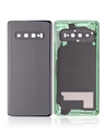 Vitre arrière - avec vitre caméra pour SAMSUNG S10 - G973F - Noir - Sans logo