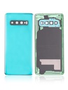 Vitre arrière - avec vitre caméra pour SAMSUNG S10 - G973F - Vert - Sans logo
