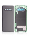 Vitre arrière - avec vitre caméra pour SAMSUNG S10 Plus - G975F - Noir - Sans logo