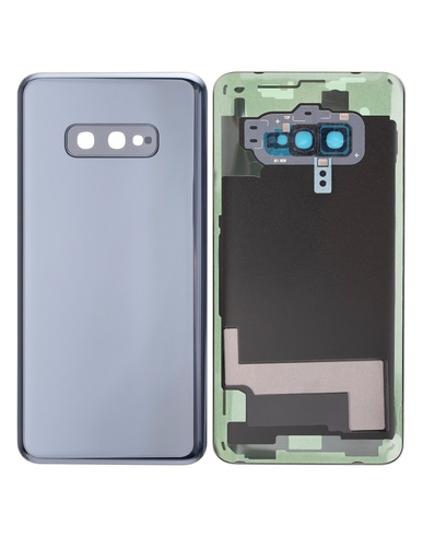 Vitre arrière - avec vitre caméra pour SAMSUNG S10e - G970F - Noir - Sans logo