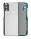 Vitre arrière - avec vitre caméra pour SAMSUNG S20 - G980F - Sans logo - Aftermarket Plus - Gris