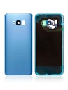 Vitre arrière (avec vitre caméra) pour SAMSUNG S8 Plus - G955F - Bleu (sans logo)